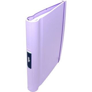 Fichario de PVC 4 Argolas Ll.pastel+estojo