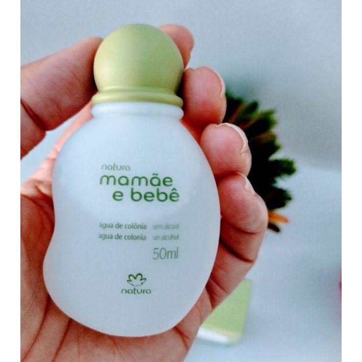 Colônia mini mamãe bebê tradicional Natura 50ml