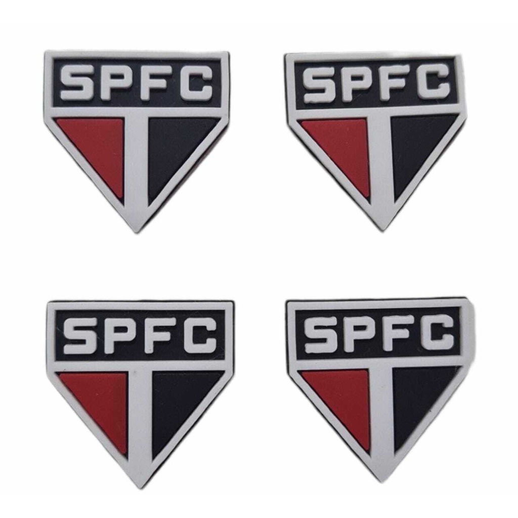 Aplique Emborrachado - São Paulo - 28x28mm - 2un