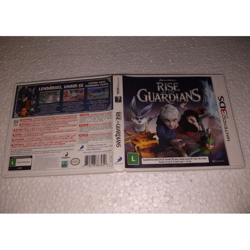Rise Of The Guardians Jogo para Nintendo 3DS Shopee Brasil
