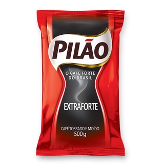 Café Pilão Torrado e Moído Extra Forte Almofada 500g