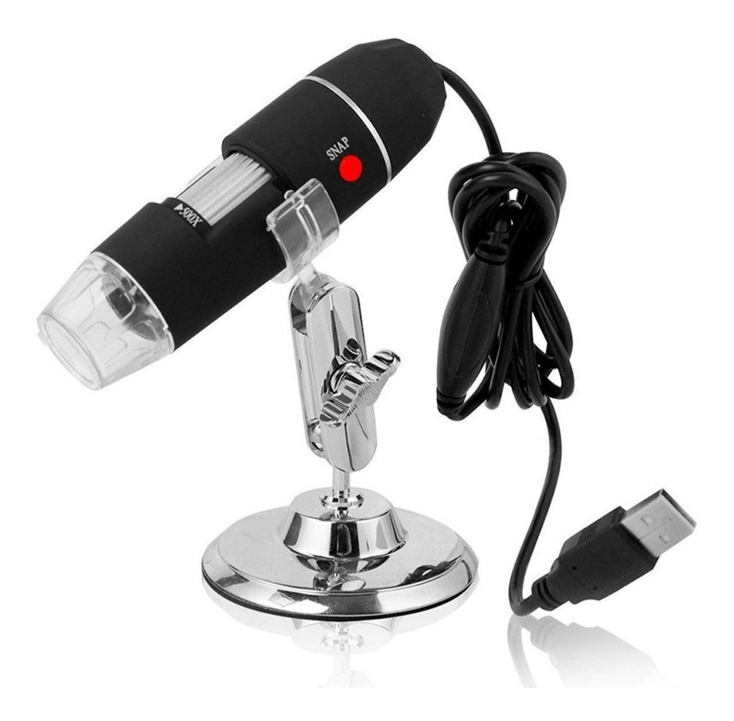 Microscopio Digital Cabo Usb 1600x Zoom Camera Shopee Brasil
