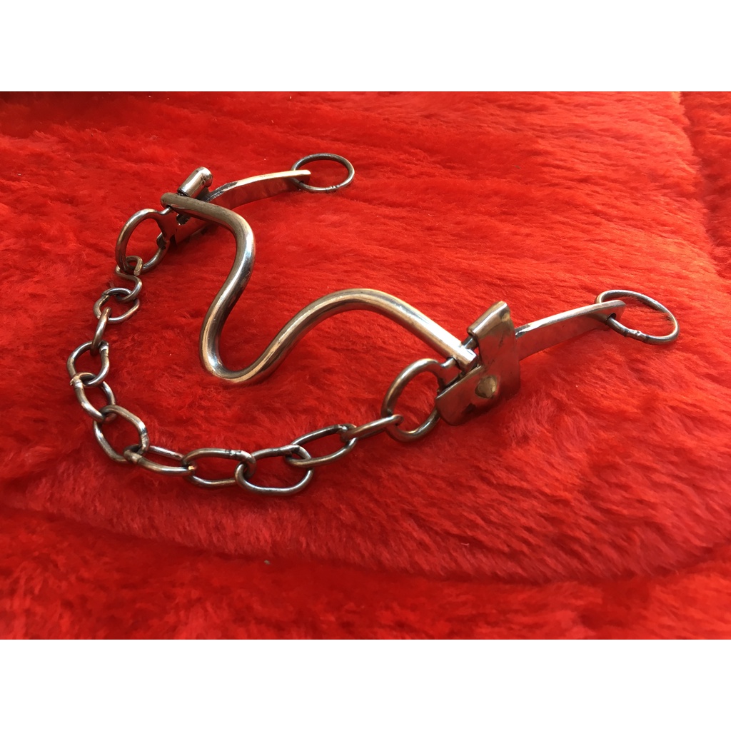 Freio Bride Pam Pam Inox Para Cavalo Resistente