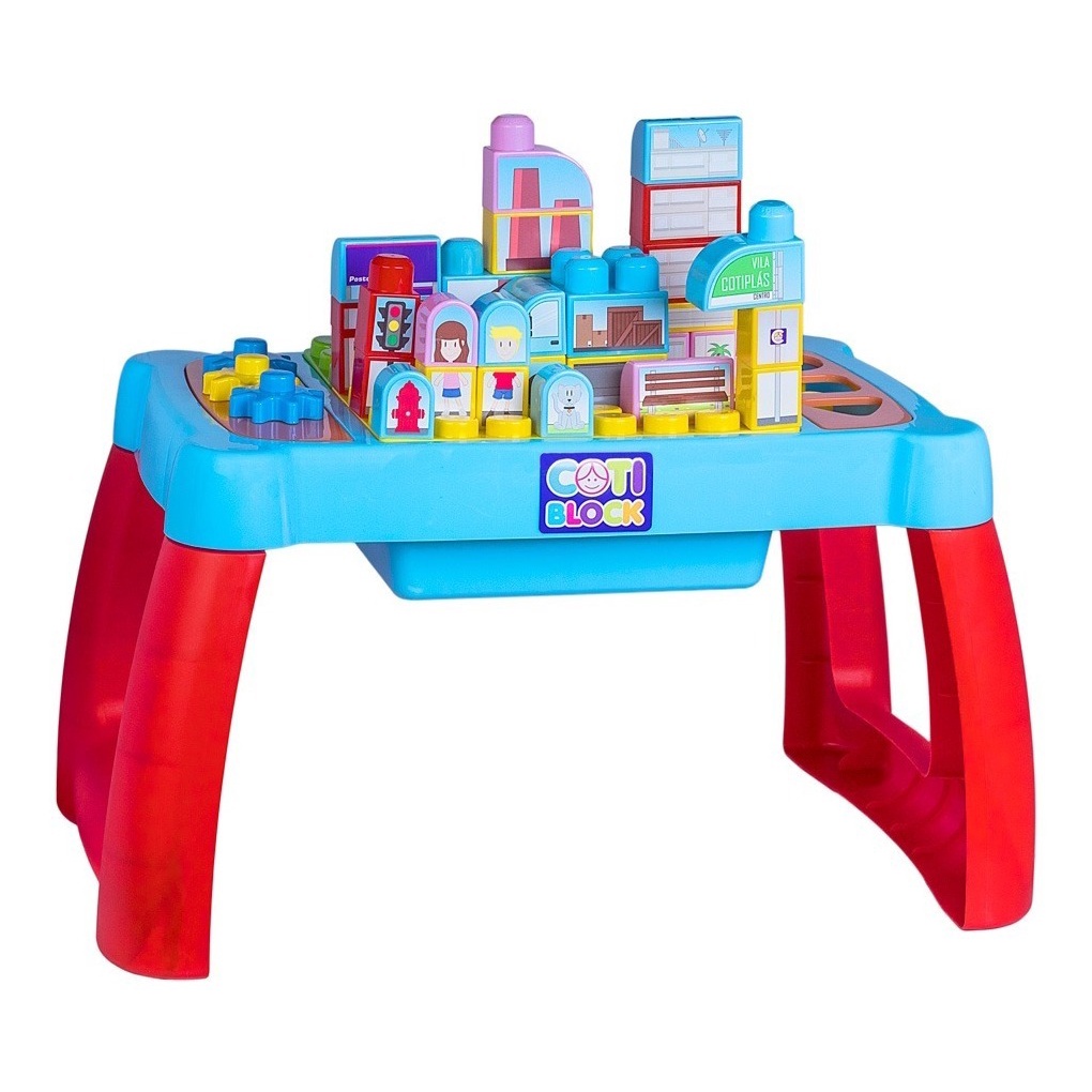 Coti Block Mesa Didatica Cotiplas em Oferta na Shopee