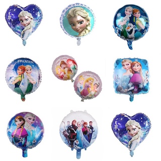 Balão De Alumínio Folha De 18 Polegadas Frozen/Princesa/Festa De Aniversário/E Clipe De