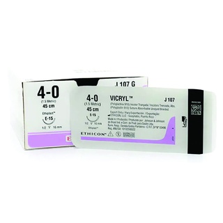 Fio de Sutura Absorvível Vicryl - Ethicon - 1 Unidade