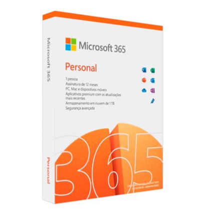 Microsoft Office 365 Personal PC / MAC Ano 1 usuario até 5 dispositivos +nf-e Ativação Online Promocao Da Semana