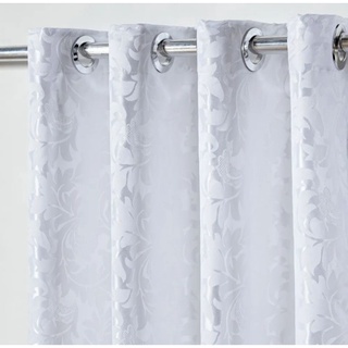 CORTINA JACQUARD SALA E QUARTO 3.00mts x 2,60mts ESTICADA