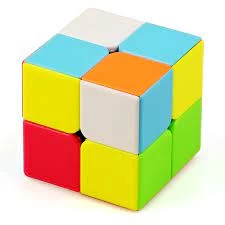 cubo mágico 2x2 SPEED Gold edtions profissional Magic cube