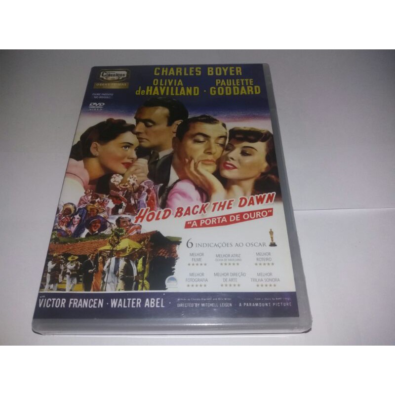 Dvd - A Porta de Ouro - 1941 - Olivia de Havilland - Charles Boyer - Paulette Goddard - Lacrado