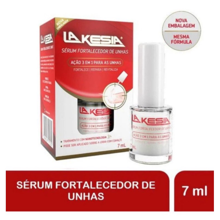 Lakesia Esmalte Fortalecedor de Unhas 7ml La Kesia - Envio em 24h