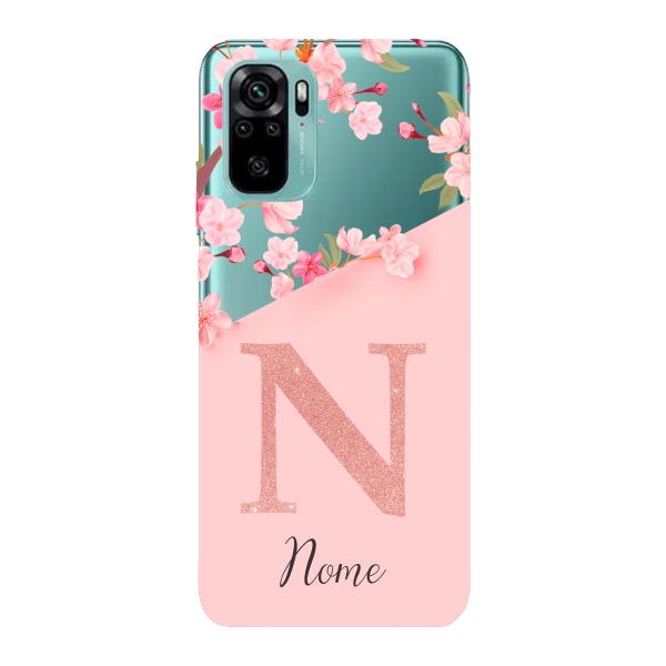 Capinha para Xiaomi RedMi Note 10 4G Anti Impacto Personalizada com nome - Delicate Flowers