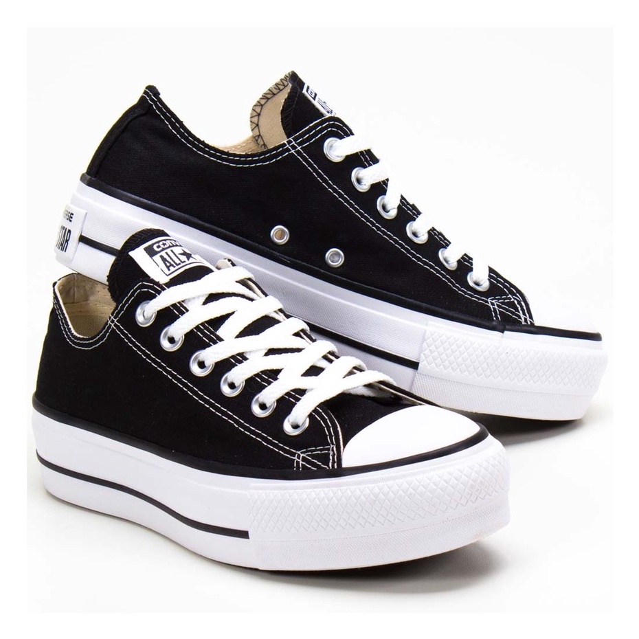 converse double sole black