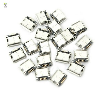 60pçs Conector Micro-Usb B Fêmea Com 5 Pinos / Smt / Colocação De Dip Smd