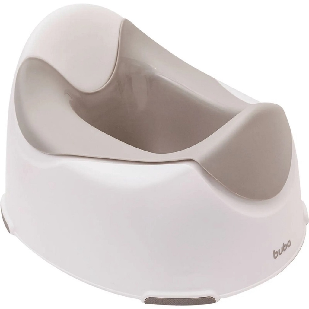 Troninho Infantil Para Bebês Com Recipiente Removível Cinza 11994 Buba em Oferta na Shopee