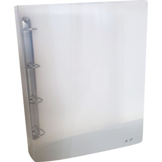 Fichário Universitário Cristal c/4 argolas c/lombo 40mm (26,5x34,2x4,3 cm) em Oferta na Shopee