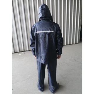 Capa De Chuva Conjunto Motoqueiro Nylon Impermeável Com Gola Envio Imediata YD290
