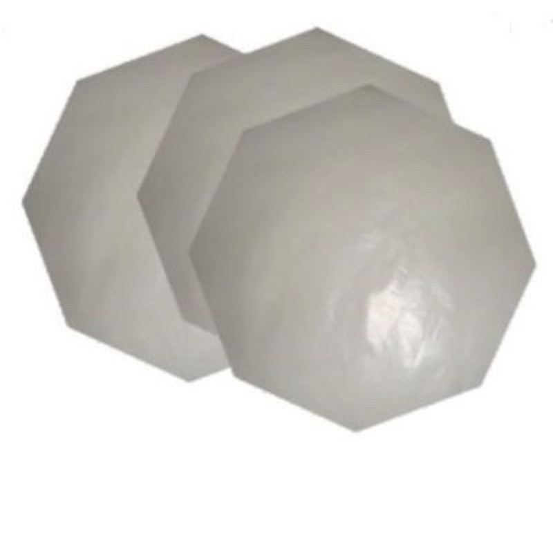 100 FOLHAS DE Papel manteiga 25CM octogonal. Forro higiênico para caixas de pizza em Oferta na Shopee