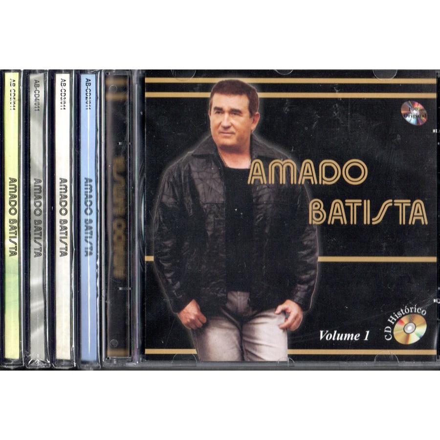 Kit Com 5 Cd´s Amado Batista - 114