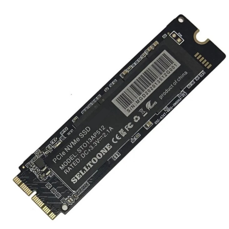 Ssd Macbook 1 TB Nvme Air A1465 A1466 iMac A1418 A1419