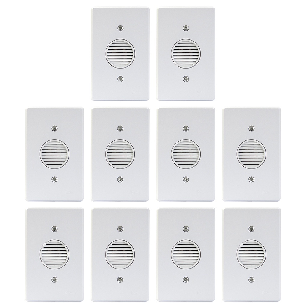 Campainha Cigarra Bivolt 110/240v Linha Gelo Radial c/ 10