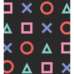 Papel De Parede Autocolante Comandos Controle Video Game Adesivo