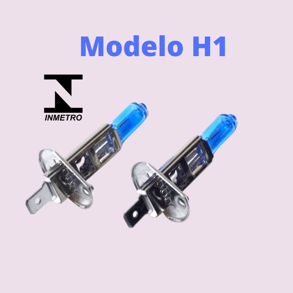 Par Lâmpadas Farol Super Branca H1 12V 55W selo INMETRO PROMOÇÃO SHOPEE em Oferta na Shopee