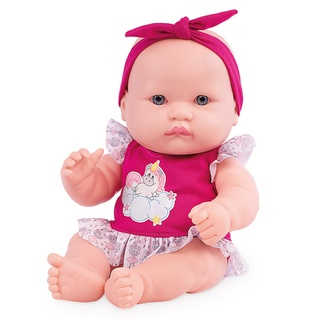 Boneca Bebe Menina Neneca Macia e Cheirosa 40cm 100% Vinil - Super Toys