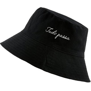 Chapéu bucket hat unissex Tudo passa tumblr boné