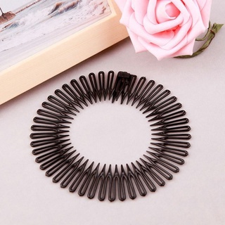 Faixa de cabelo Flexível Pente Headband prondo entregar