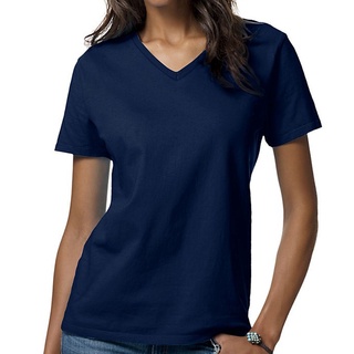 Kit com 4 camisetas femininas baby look na cor preto, branco, marinho e cinza 100% algodão