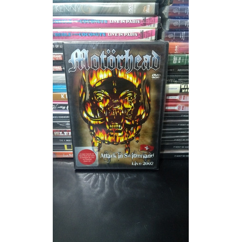Dvd Motorhead Attack In Switzerland Live 2002 Lacrado Origin