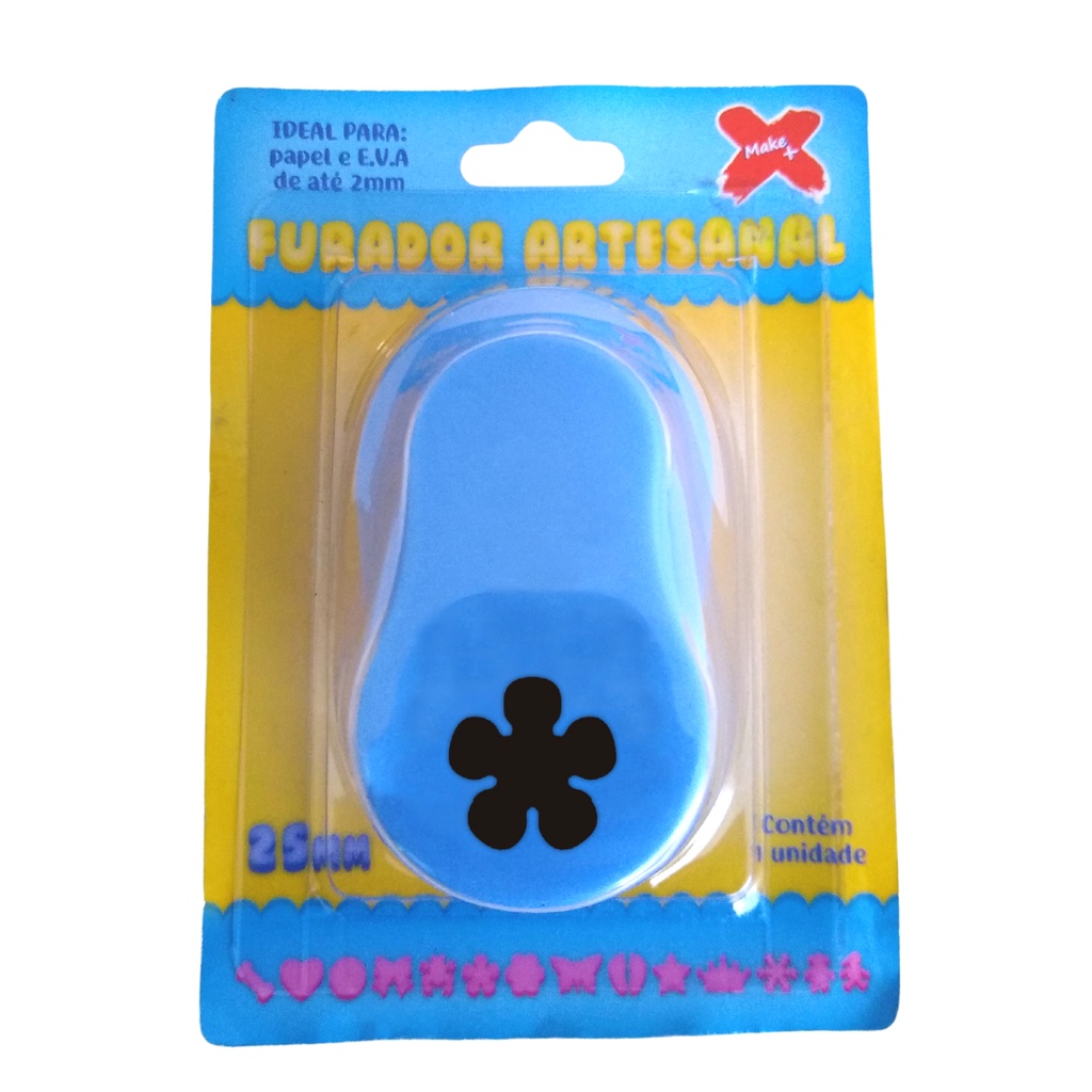 Furador Cortador Papel E Eva - Flor Hélice - 25mm