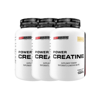 Kit 3x Power Creatina 100g - Bodybuilders