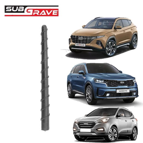 Haste para Antena de Teto Mega Flex HYUNDAI/KIA - Rosca Externa 5mm