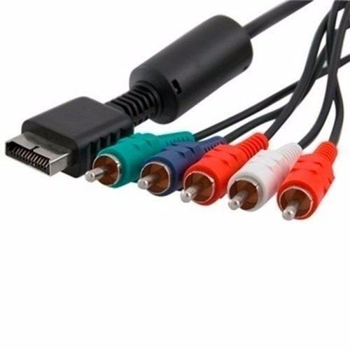 cabo video componente playstation 2 e playstation 3