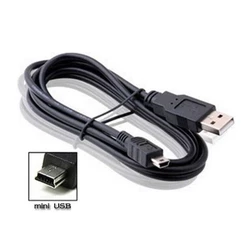 Cabo De Dados Mini USB V3 Para Celular GPS Caixa de Som 1 Metro