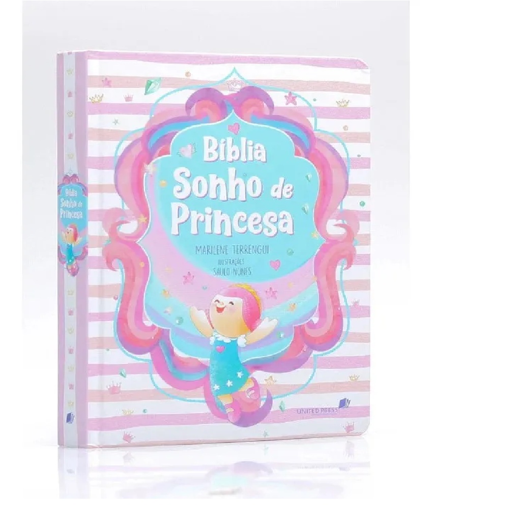 Bíblia infantil Sonho De Princesa | Hagnos em Oferta na Shopee