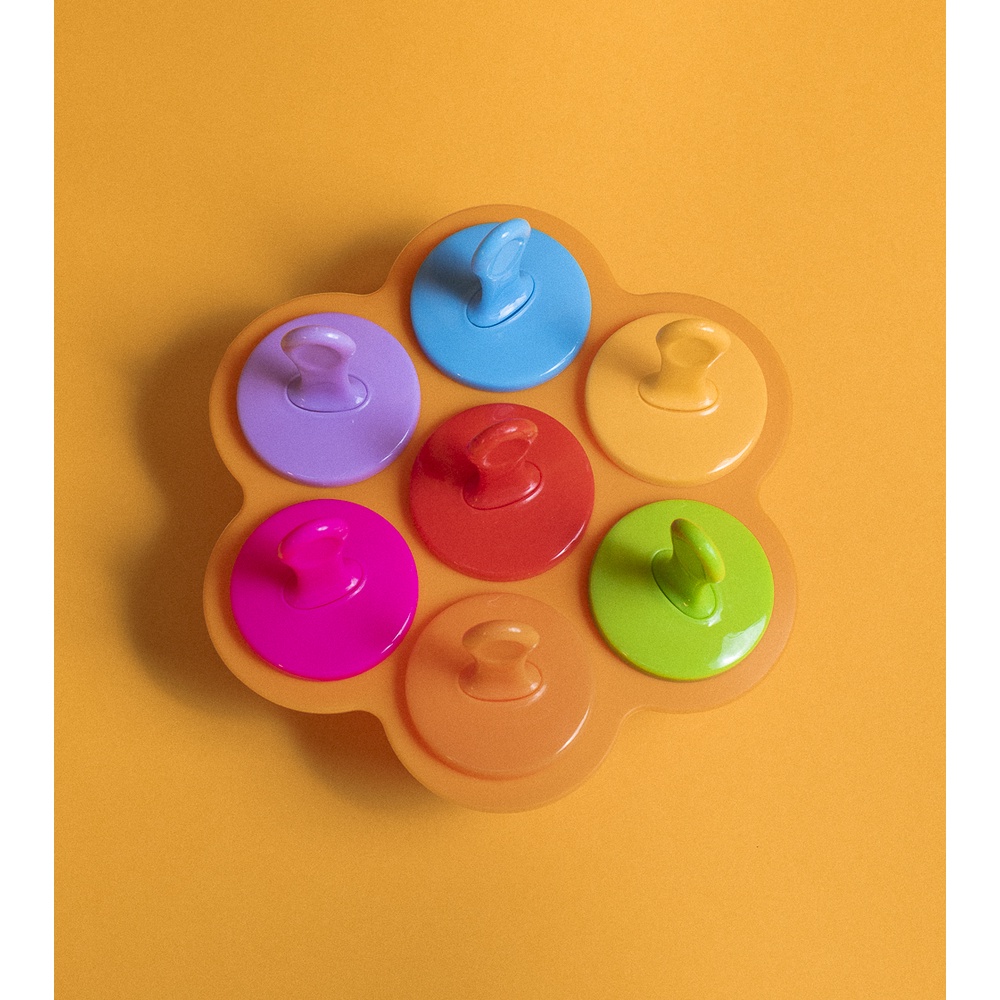 Forma Para 7 Picolés De Silicone - Mozcada - Home & Living