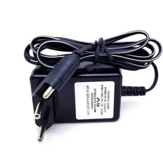 Carregador 6v Moto Elétrica Infantil Bandeirante Magictoys Biemme