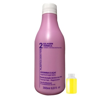Plástica Dos Fios Selagem Termica Progressiva Passo 2 300ml
