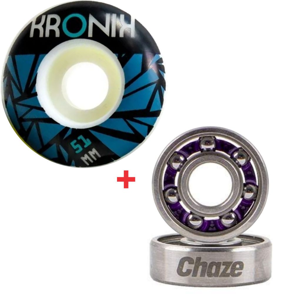 Roda Kronik Mm A Rolamento Chaze Naked S Shopee Brasil