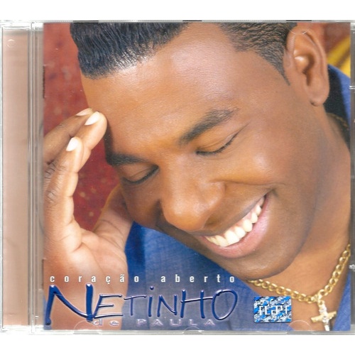 CD Netinho de Paula Coração Aberto - Novo Lacrado Original Nacional Pagode Samba