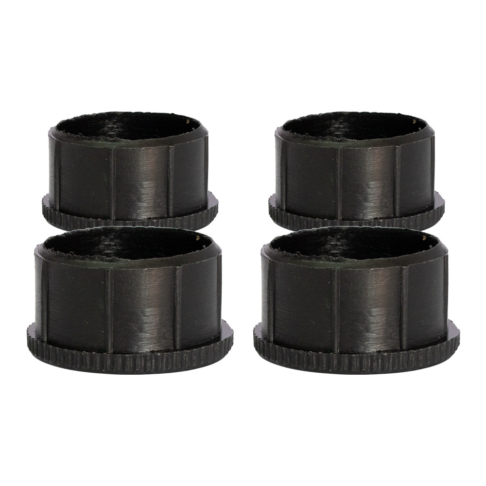 4 Pc Ponteira Interna Plástico Tipo Borracha Tubo 1 1/4 Pe De Cadeira