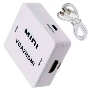 Conversor Hd Vídeo Vga X Hdmi VGA2HDMI Vga para Hdmi