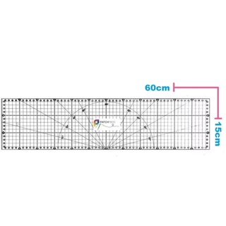 Régua para patchwork 15x60 em Oferta na Shopee
