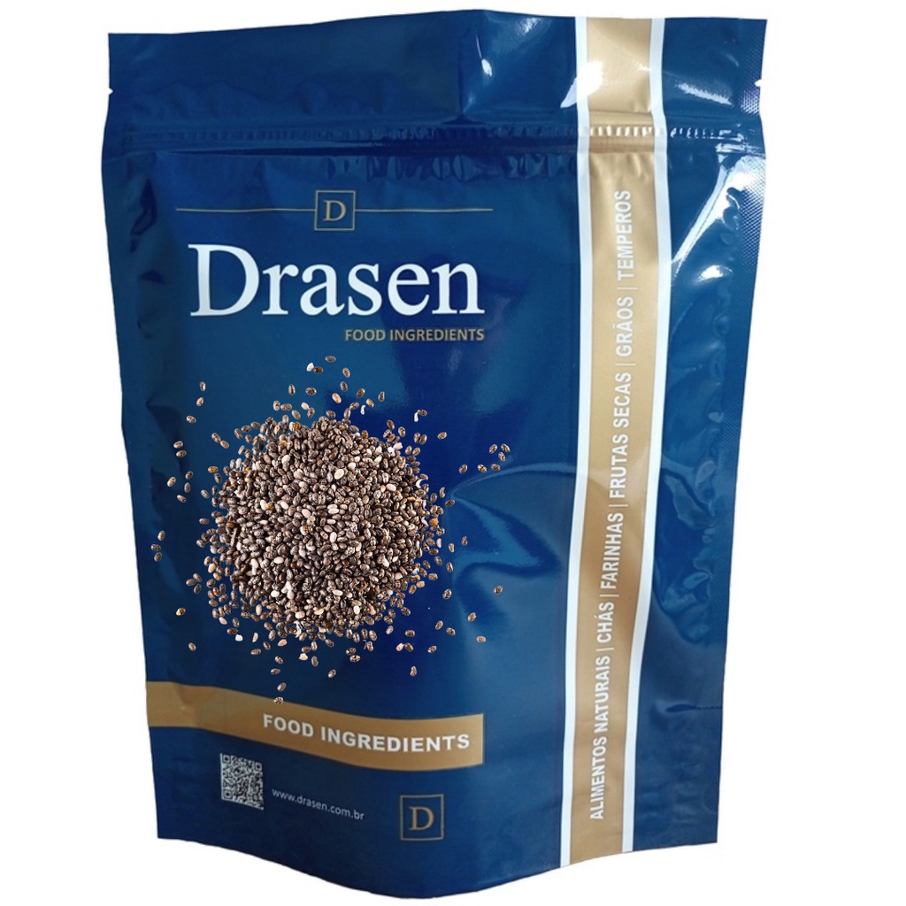 Semente de Chia Tipo 1 ( 500Gr ou 1Kg) - Drasen Food em Oferta na Shopee