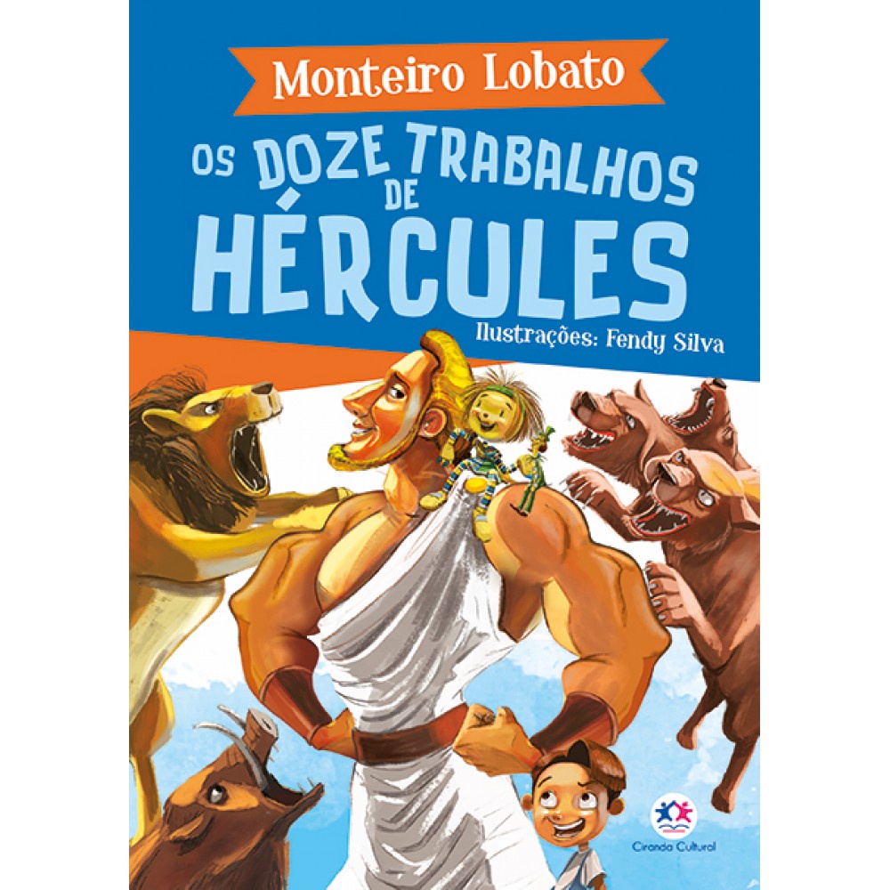 Livro - Os doze trabalhos de Hércules em Oferta na Shopee