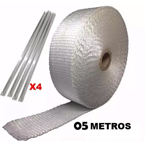 Manta Térmica Branca Termotape P/ Escape 05 Metro + 04 Zip