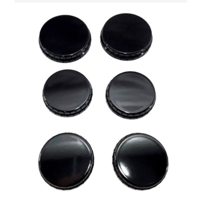 Kit 6 Espalhador do Fogão Esmaltec Munique ,Veneza ,Jangada ,Caribe , Bali 6 Bocas 2gr E 4p, chama tampa boca queimador